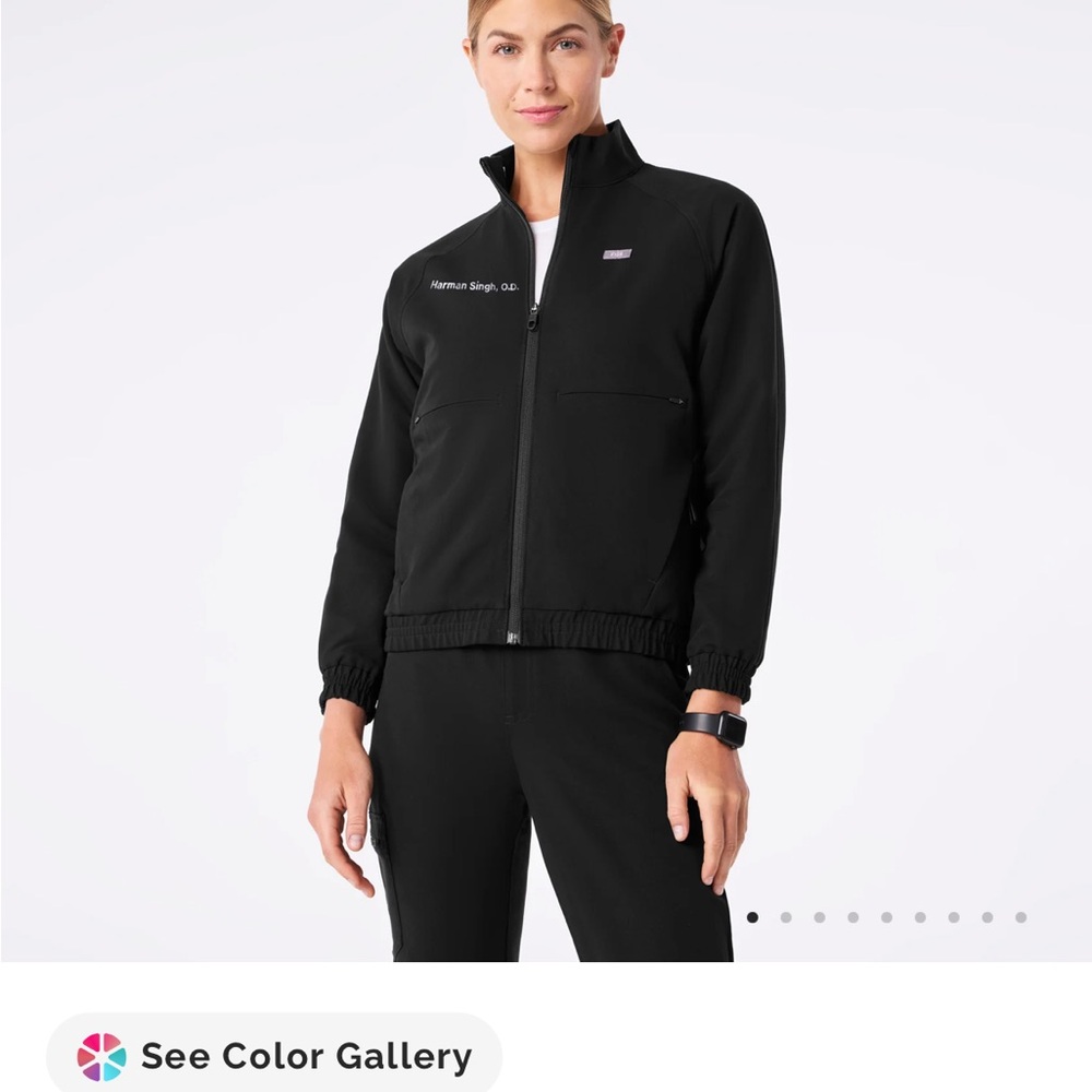 Figs Sydney scrub jacket